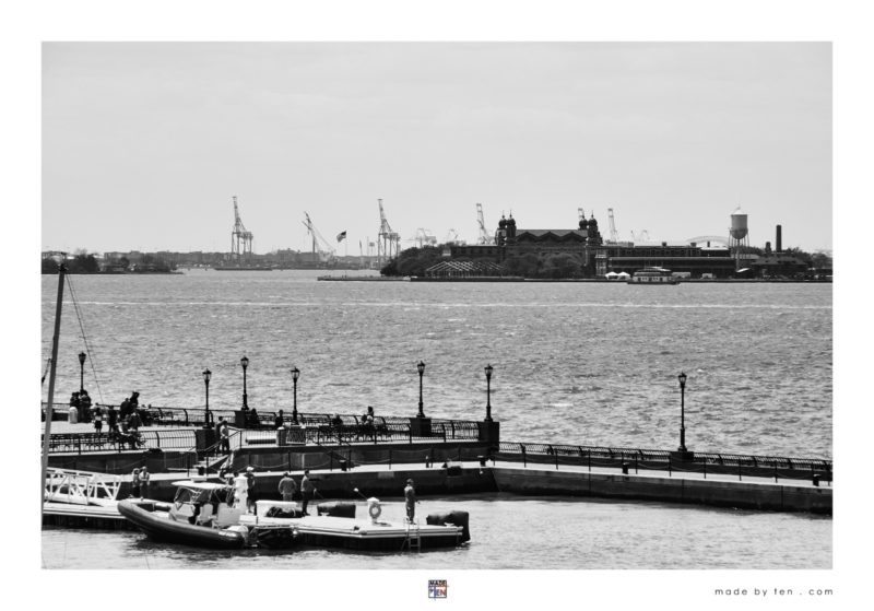 New York City Street Photography Print by Made by Ten - Ellis Island
