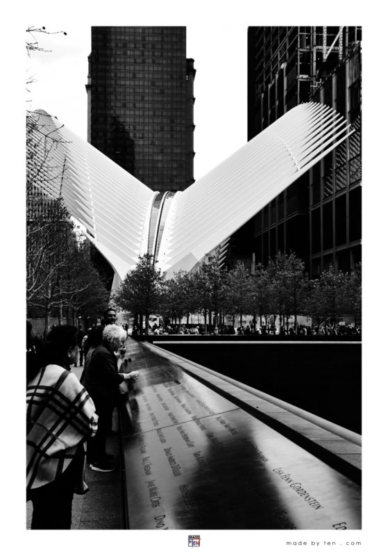 New York City Street Photography Print by Made by Ten - World Trade Center Station Architecture