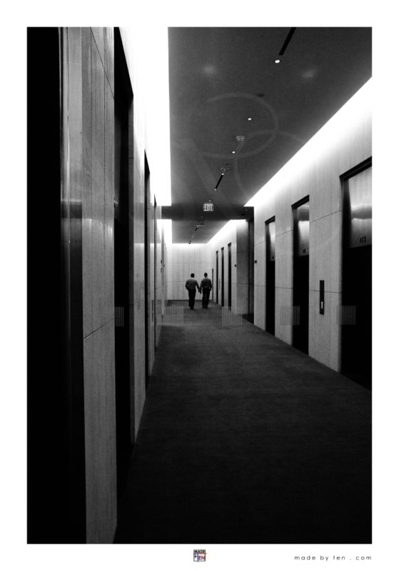 New York City Travel Photography Print by Made by Ten - Elevator Lobby