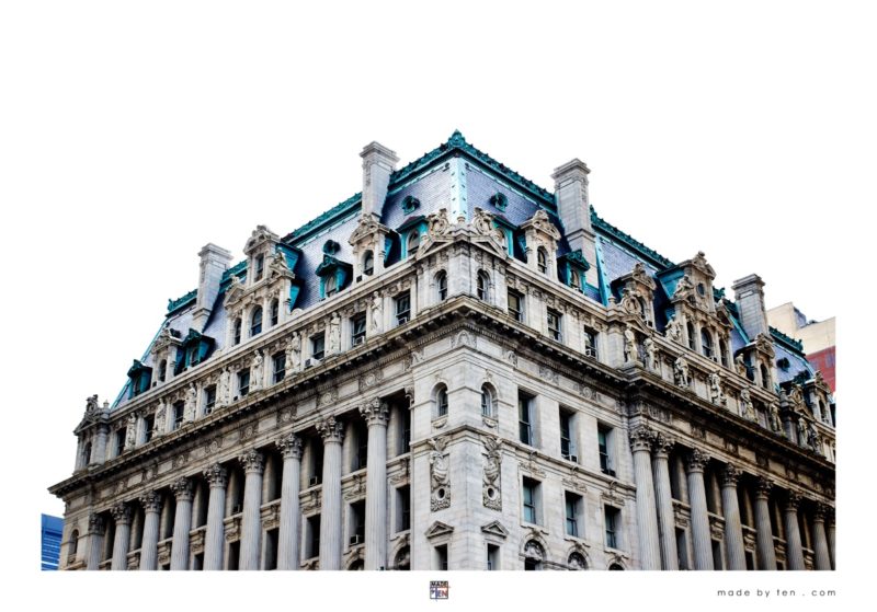 New York City Street Photography Print by Made by Ten - Building Architecture