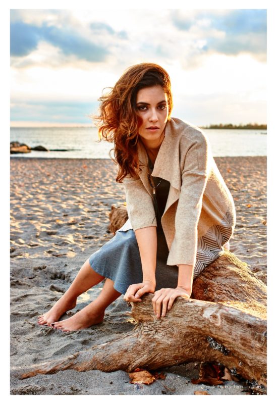 Toronto Beach Fashion Editorial - GTA Women Lifestyle Photography