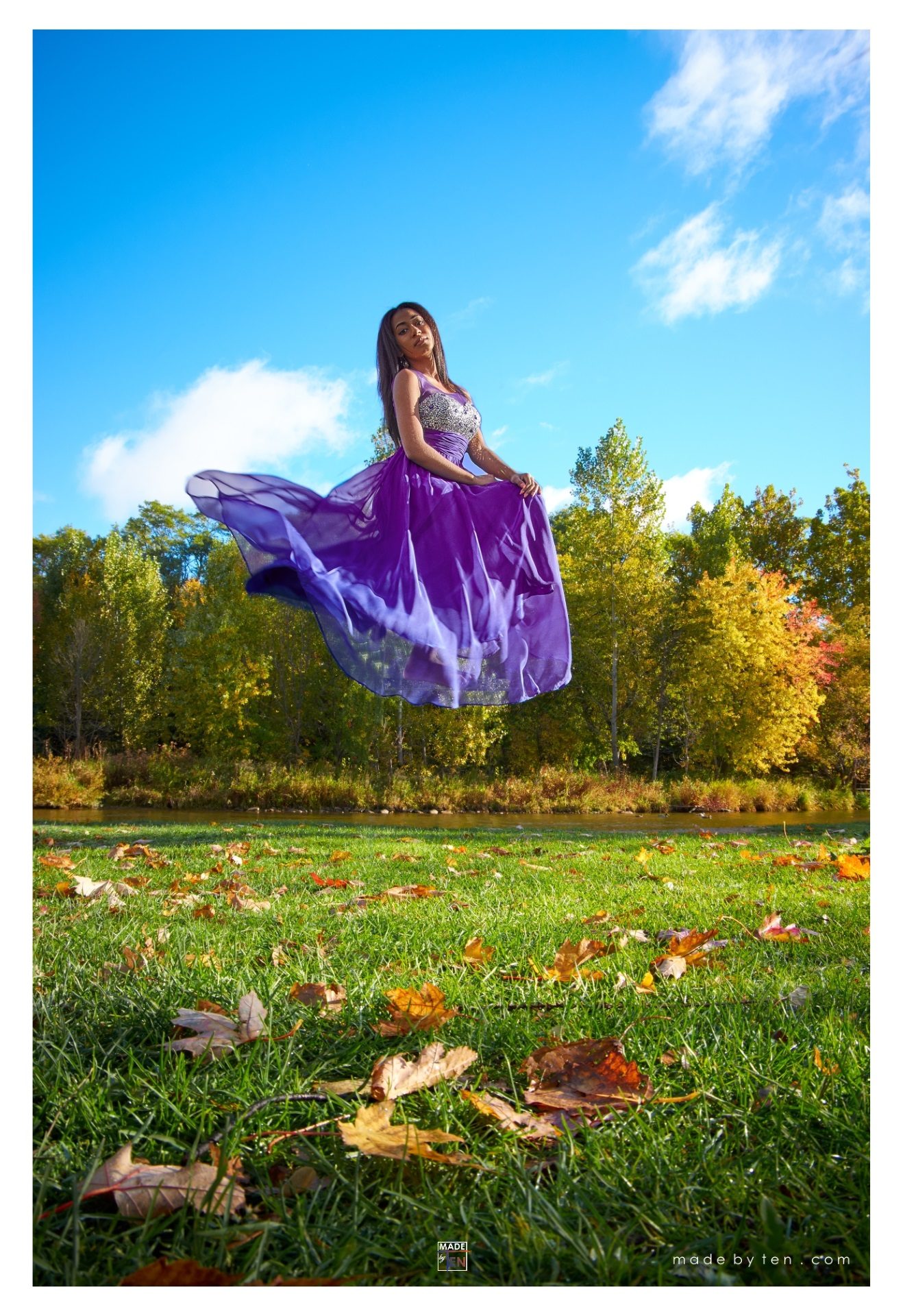 Dress Floating Levitating Fall - GTA Women Fantasy Photography