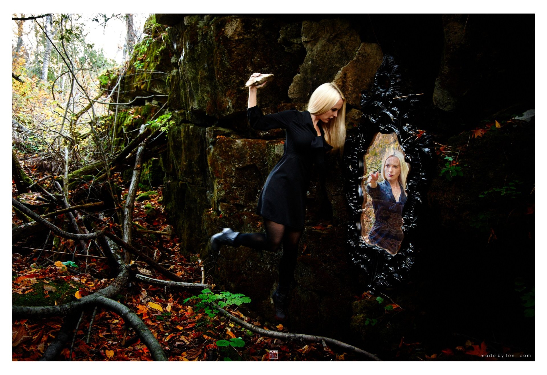 Smashing Reflection - GTA Women Toronto Fantasy Photography