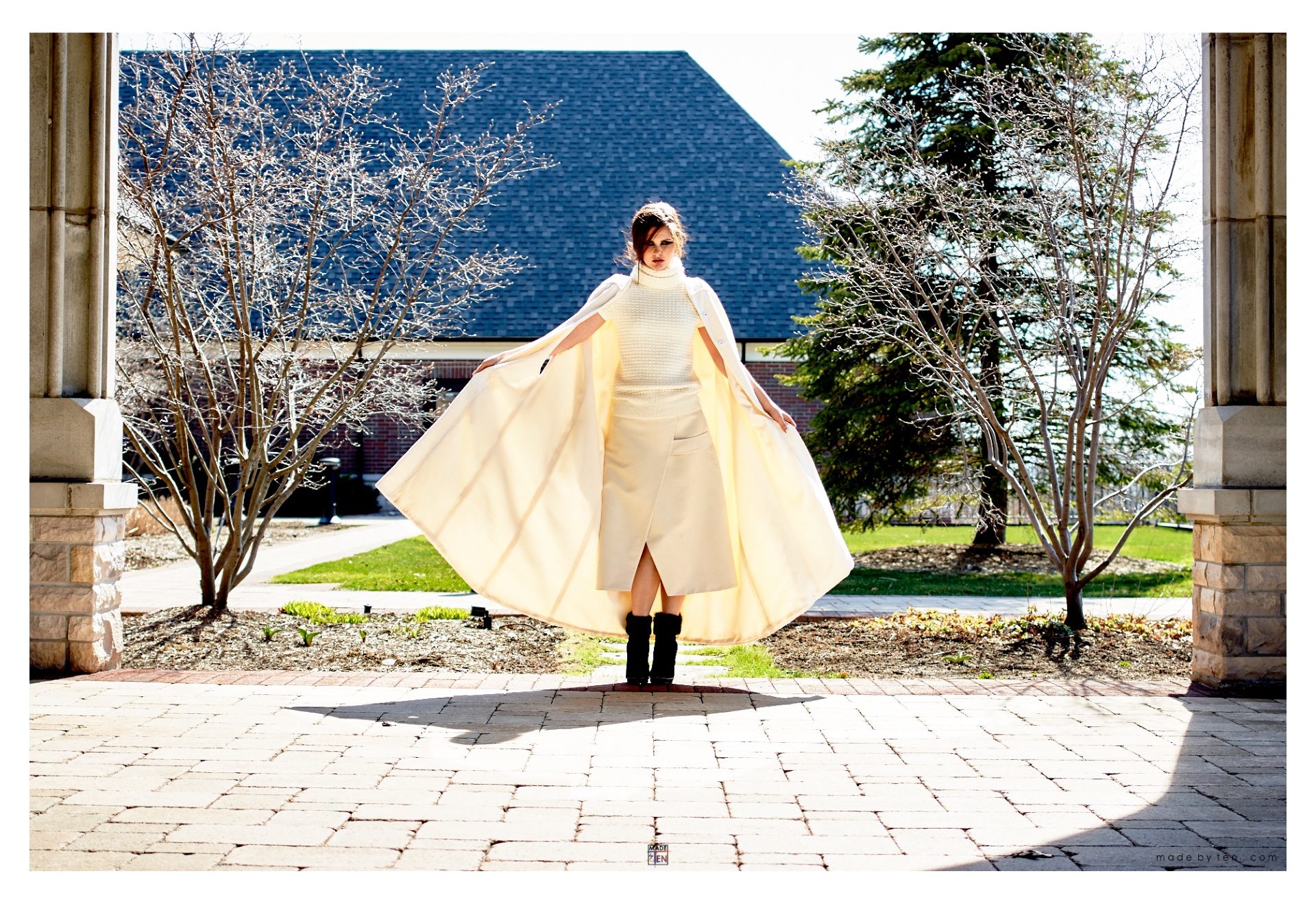 Woman Creative Cape - GTA Women Fashion Photography