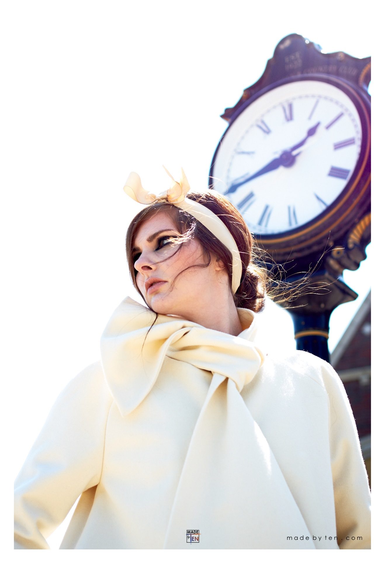 Woman Creative Jacket Clock- GTA Women Fashion Photography