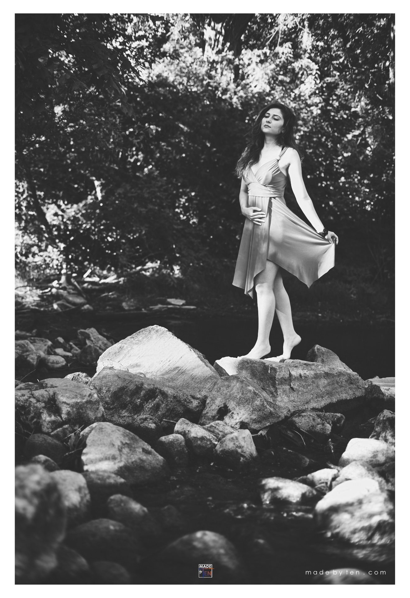 Woman Creek Rocks - GTA Women Lifestyle Photography