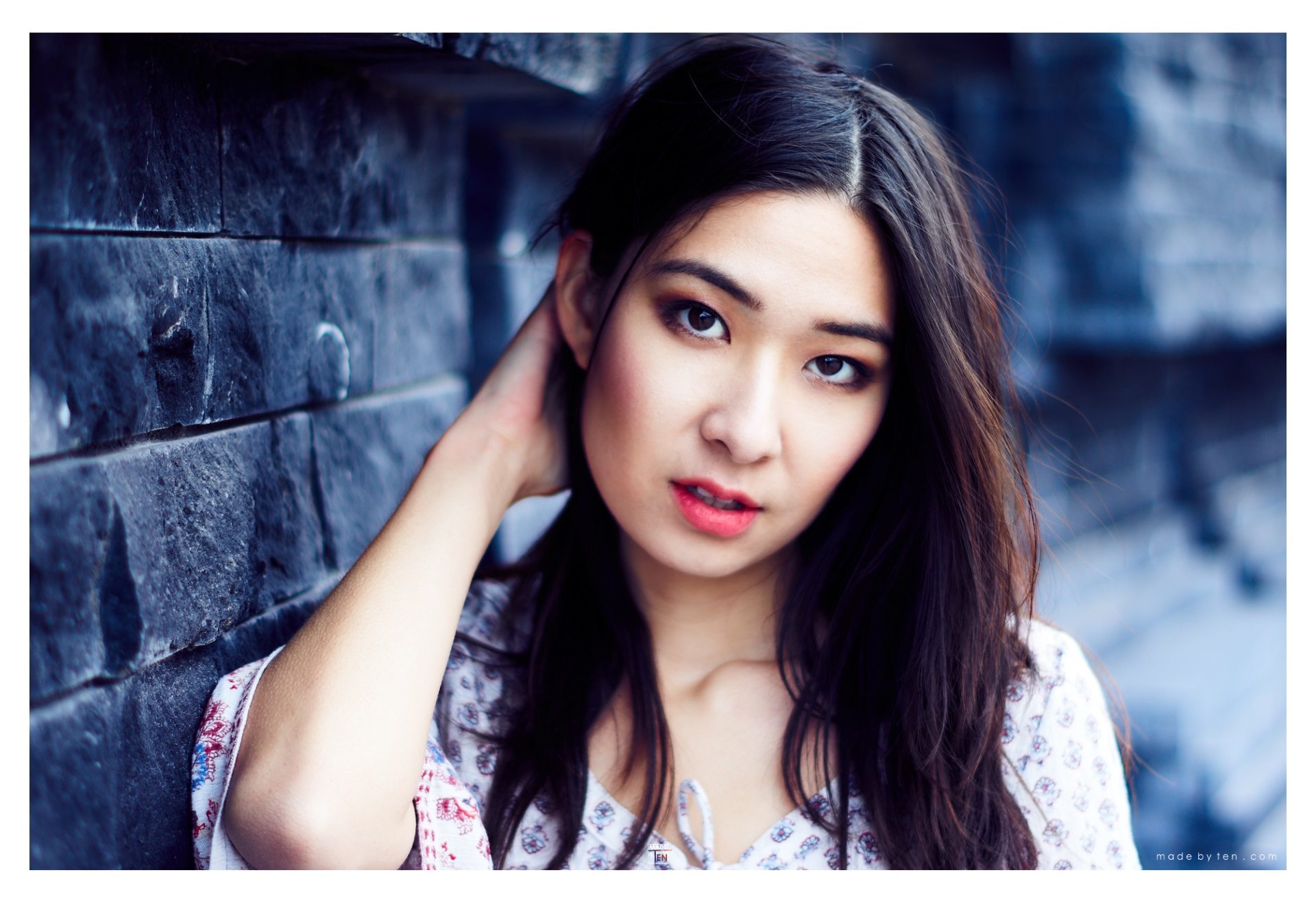 Woman Headshot Rocks - GTA Women Lifestyle Photography