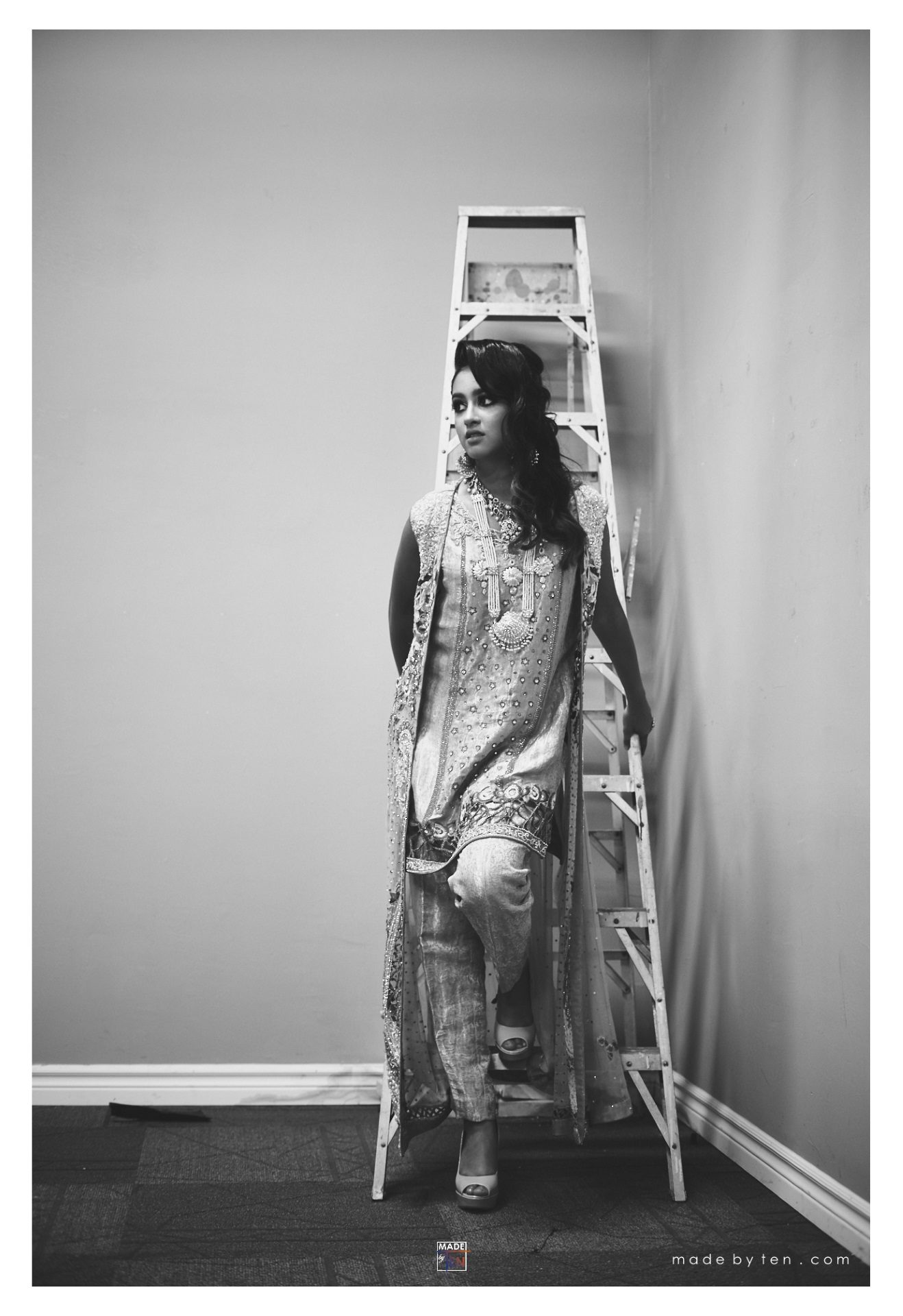 Woman Ladder - GTA Women Lifestyle Photography