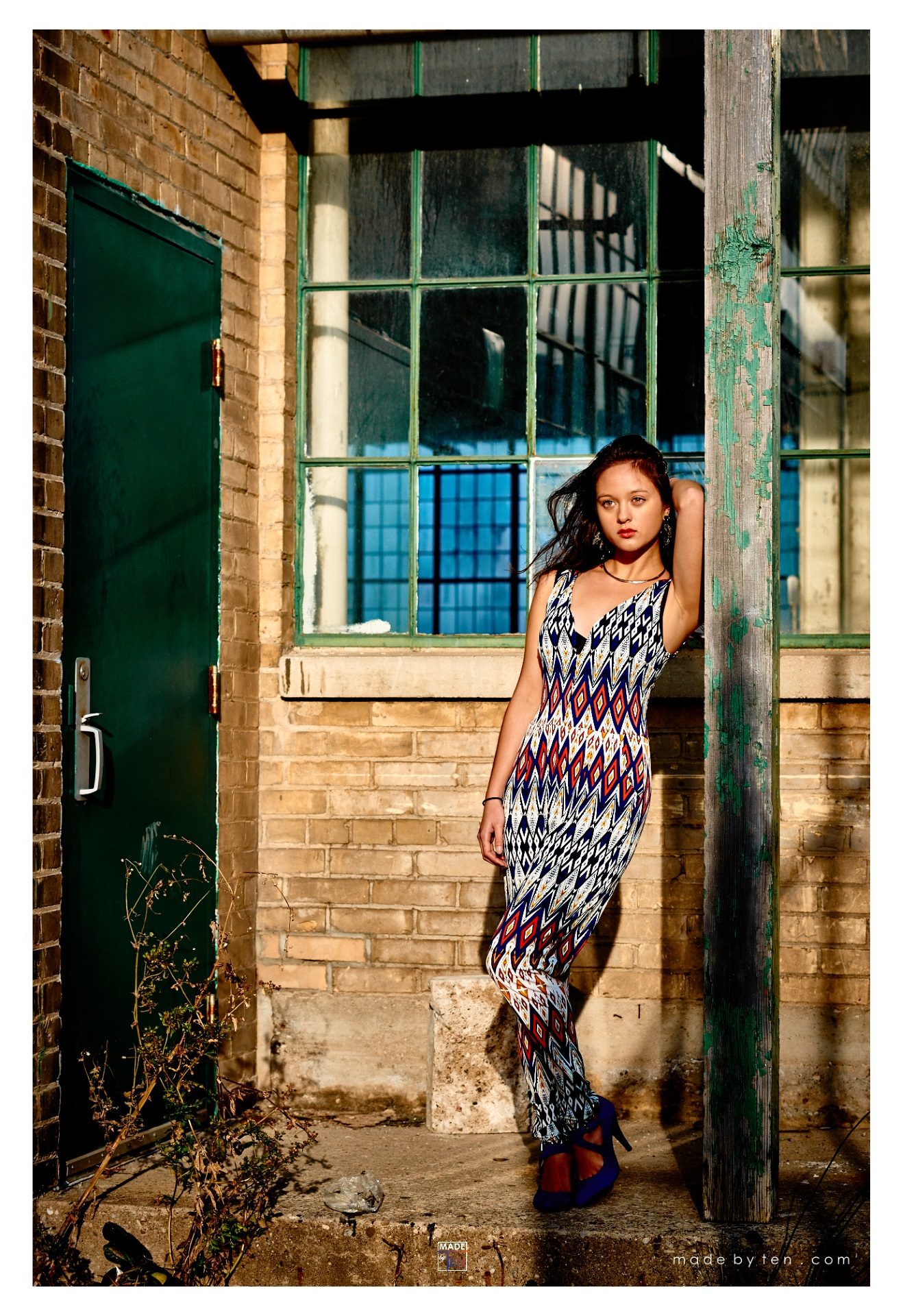 Sunset Old Building Fashion Editorial - GTA Women Lifestyle Photography