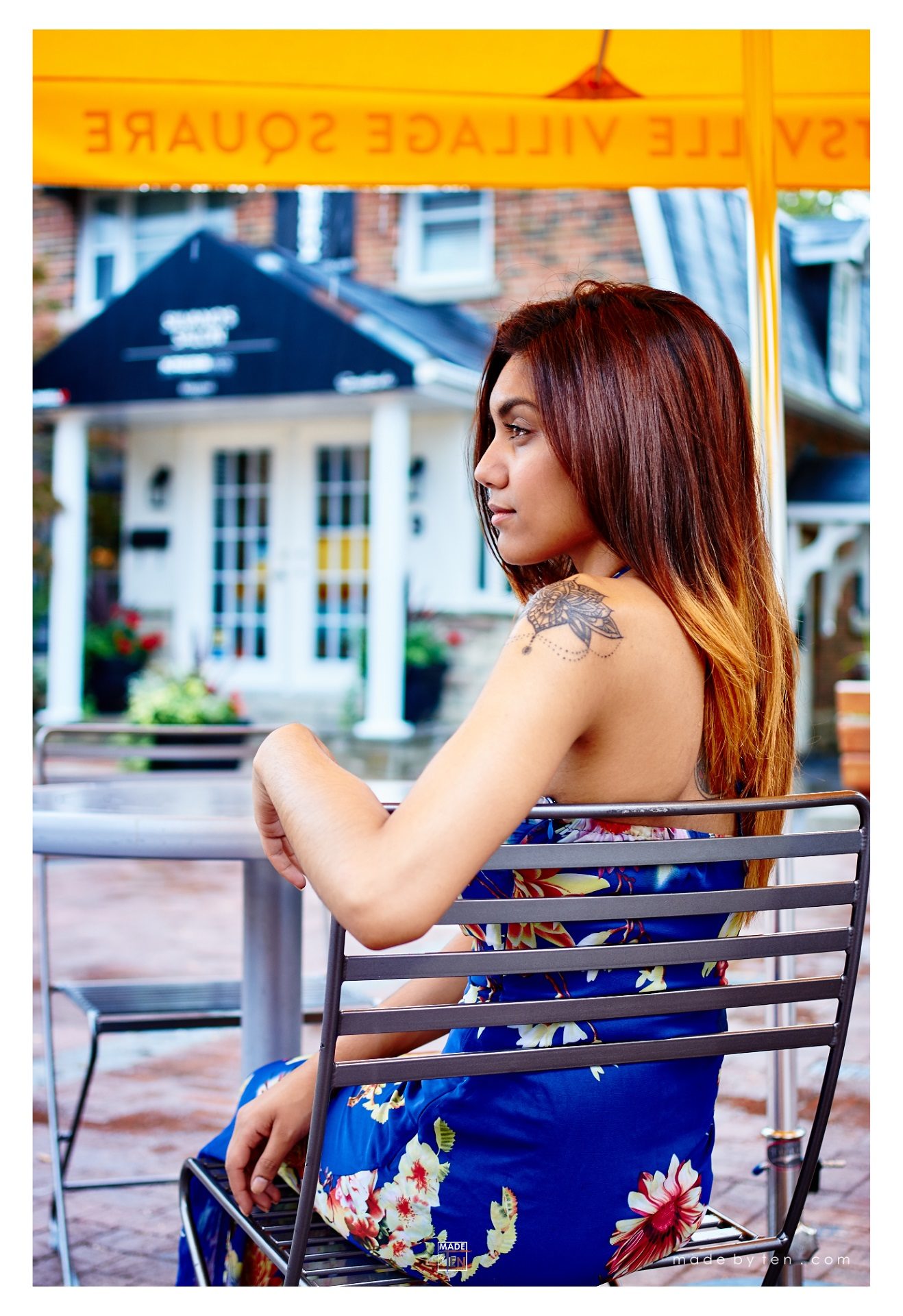 Woman Sitting Fashion Editorial - GTA Women Lifestyle Photography