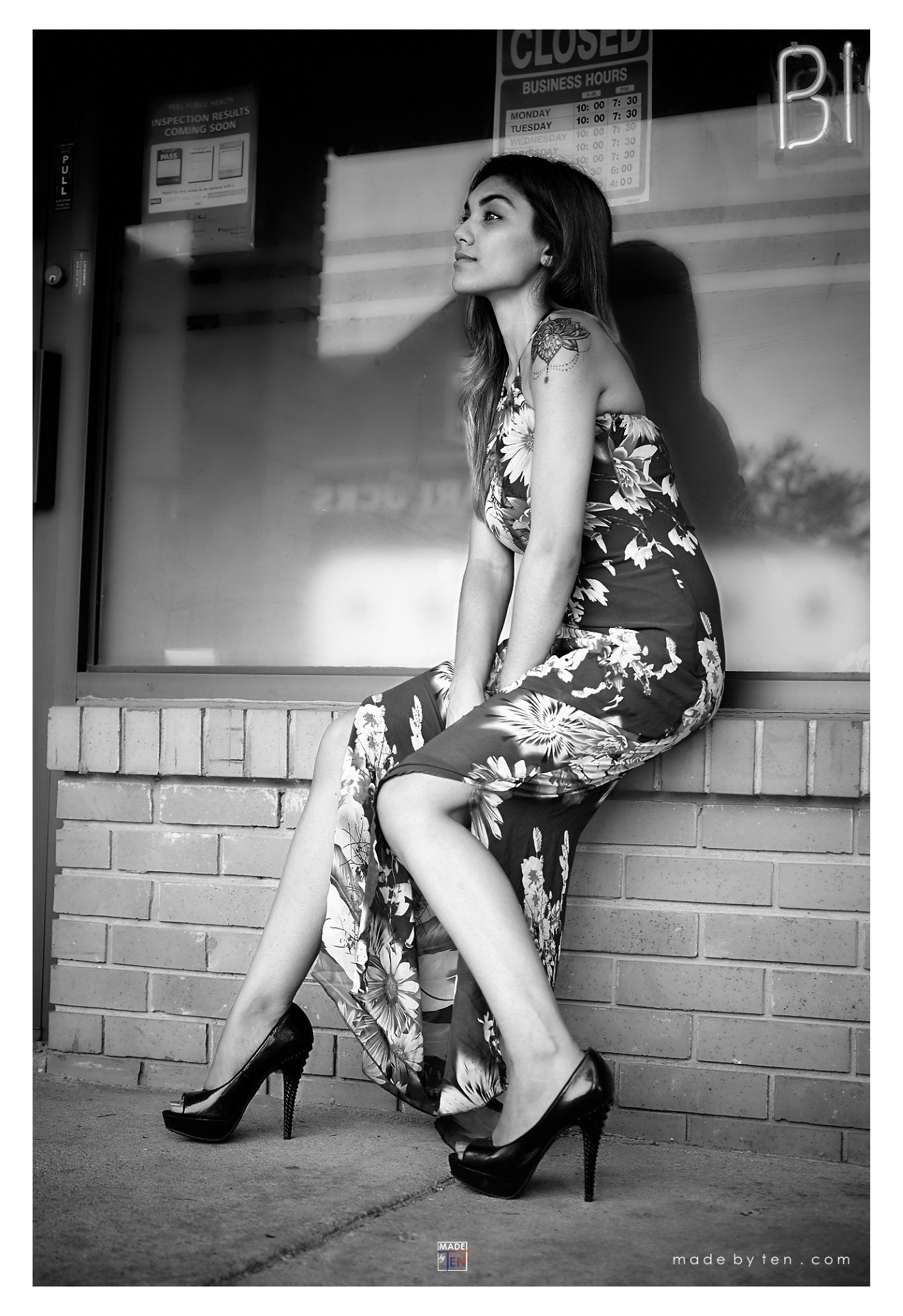 Woman Sitting Business Fashion Editorial - GTA Women Lifestyle Photography