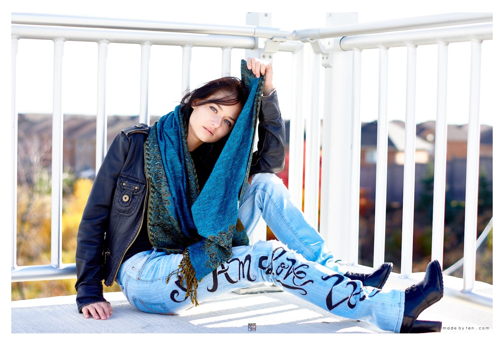 Woman Sitting Portrait - GTA Women Lifestyle Photography