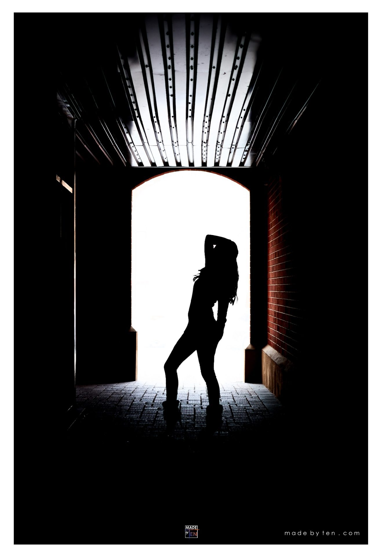 Woman Tunnel Silhouette - GTA Women Lifestyle Photography