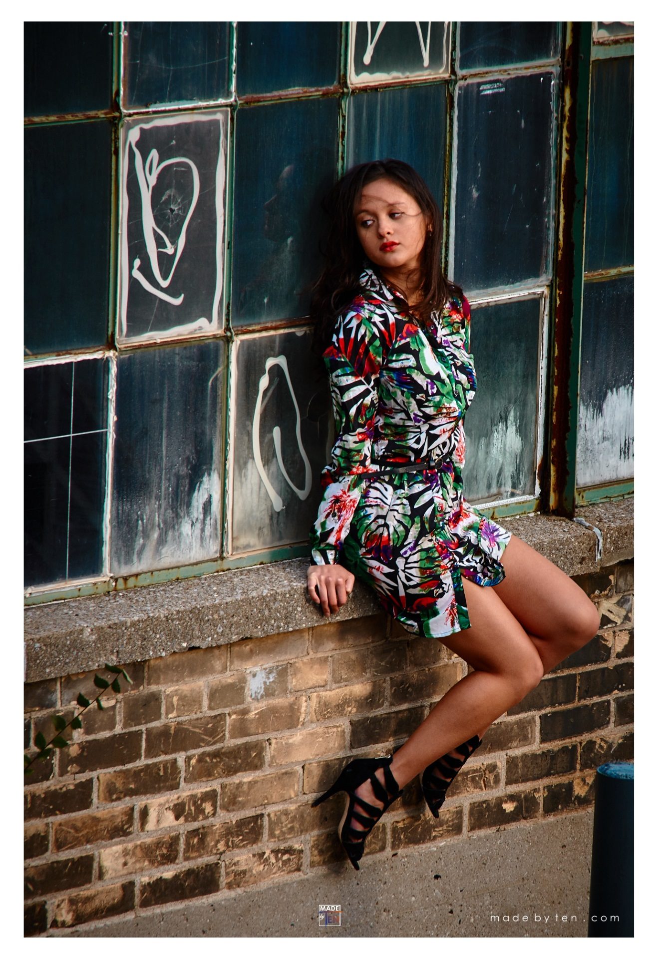 Windowsill Fashion Editorial - GTA Women Lifestyle Photography