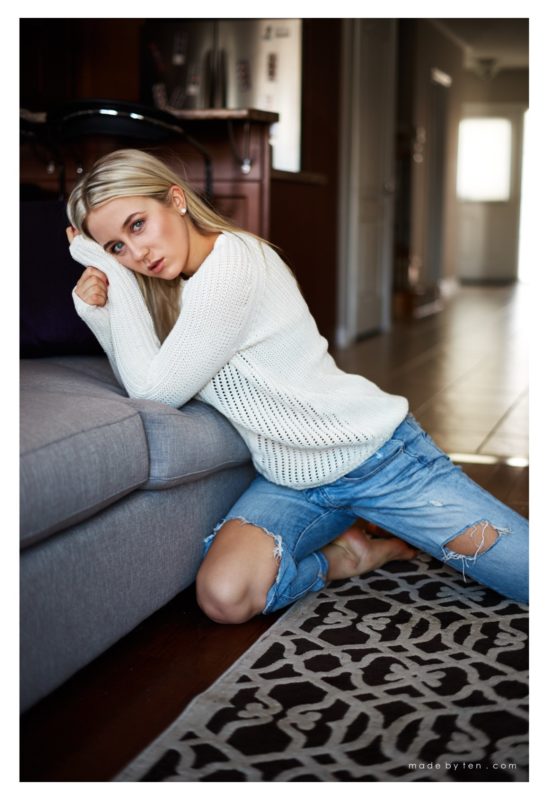Relaxed Lifestyle Fashion Portrait Photoshoot Inspiration Cute