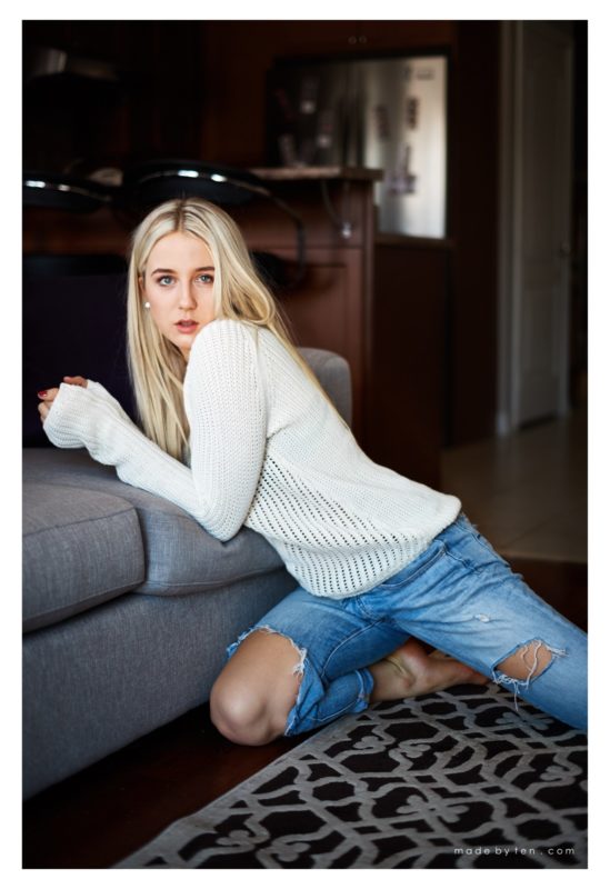 Relaxed Lifestyle Fashion Portrait Photoshoot Inspiration Couch