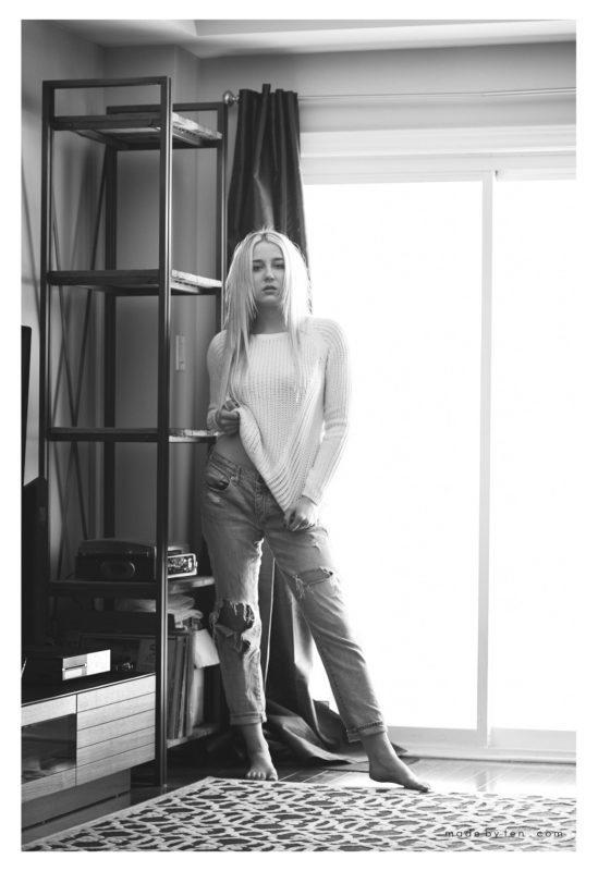 Relaxed Lifestyle Fashion Portrait Photoshoot Inspiration Standing