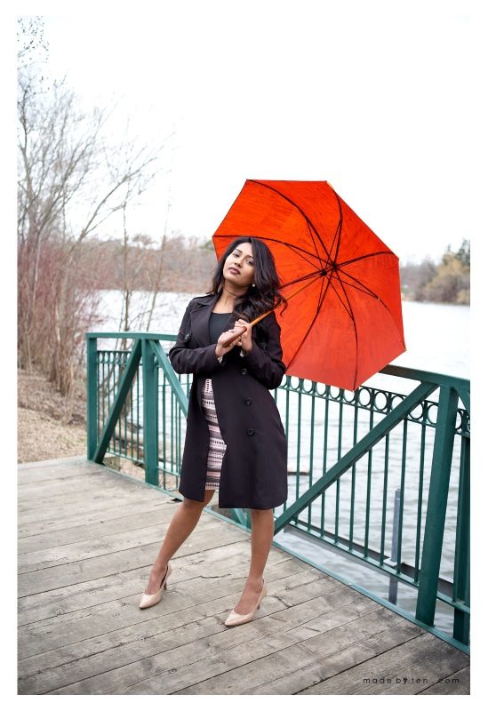 Park Fashion Portrait Rain Milton