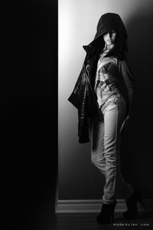 Moody Fashion Confidence Portrait Photographer GTA Ontario